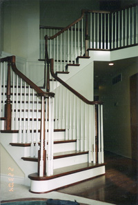 Hardwood Staircase